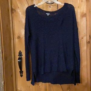 Charlotte Russe L Navy Blue Sweater